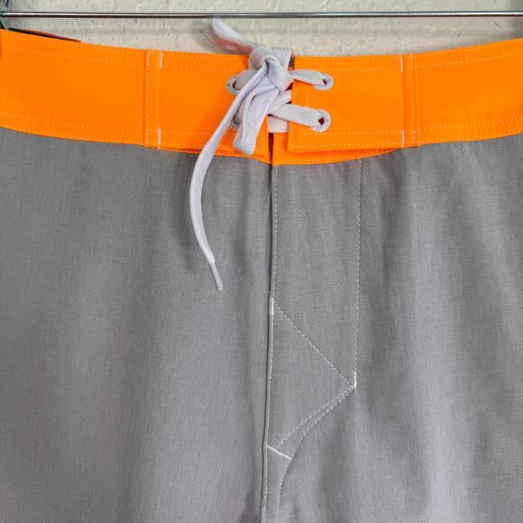 American Fighter Swim Trunks Mens 27 Board Short Beach Surf Resort Shorts NEW - Picture 5 of 12